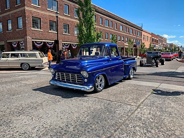 1956 Chevy 3100 Stepside Pickup - Fred Dyson